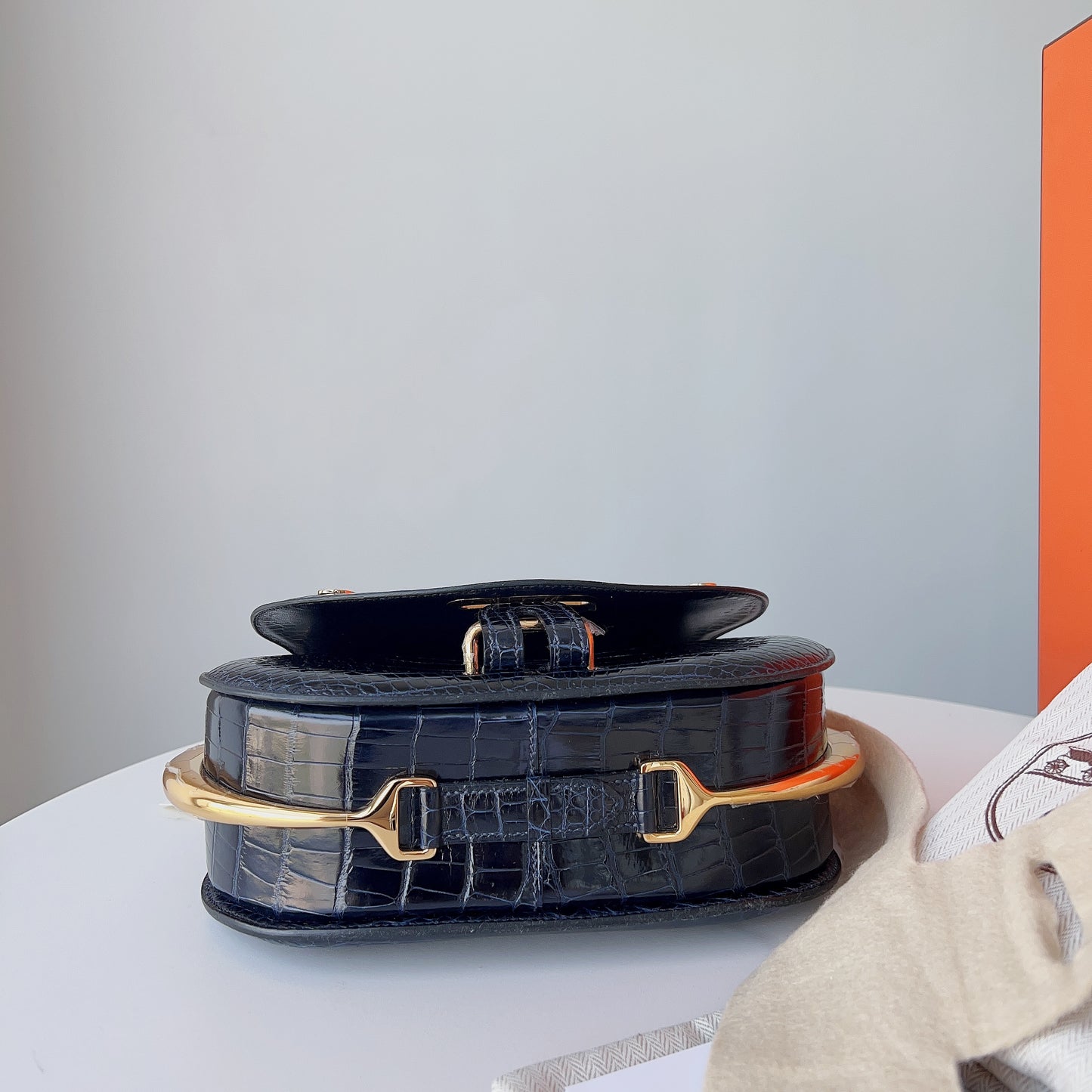 Hermès Passe-guide 23.5 Crocodile