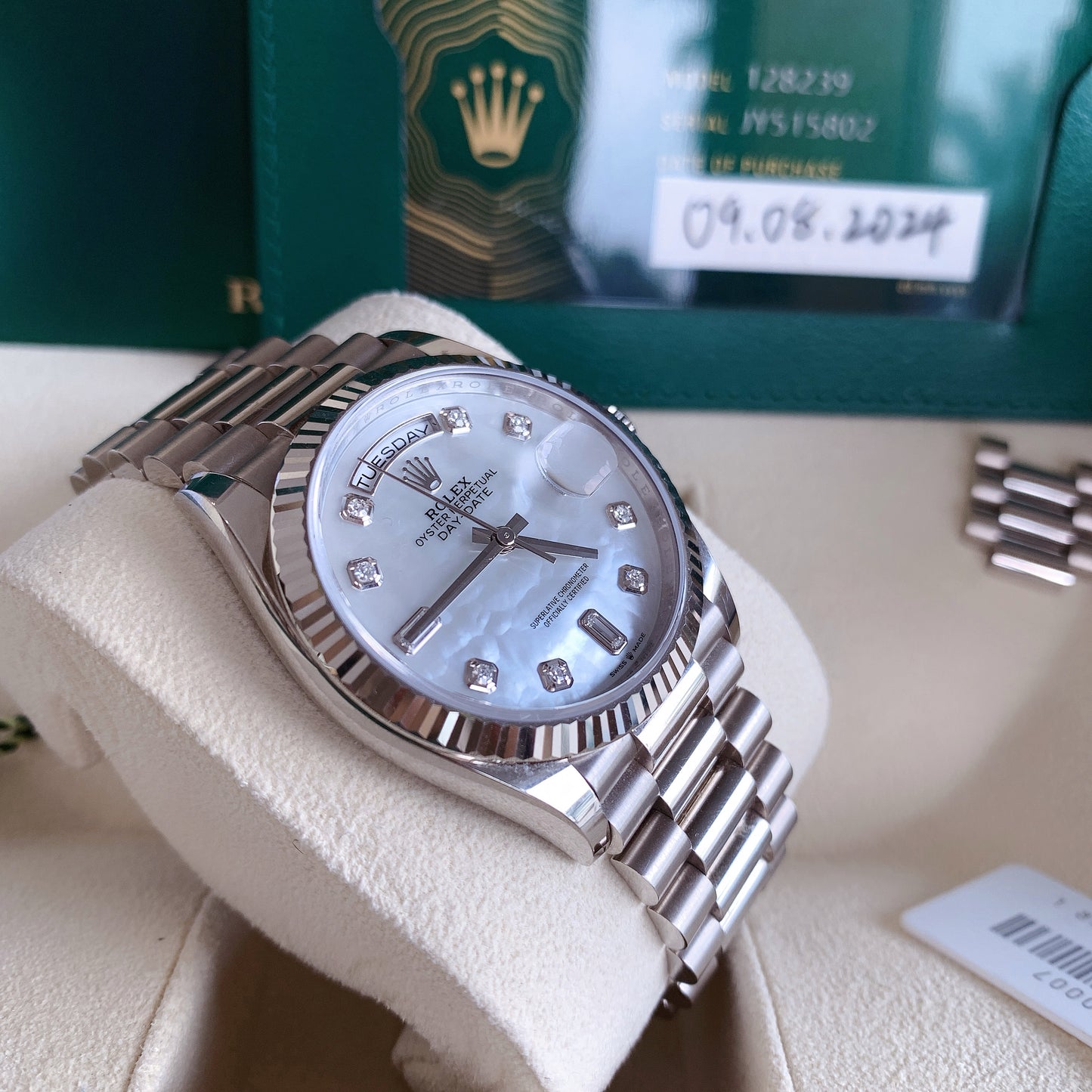 Rolex 128239-0007 Day-Date 36