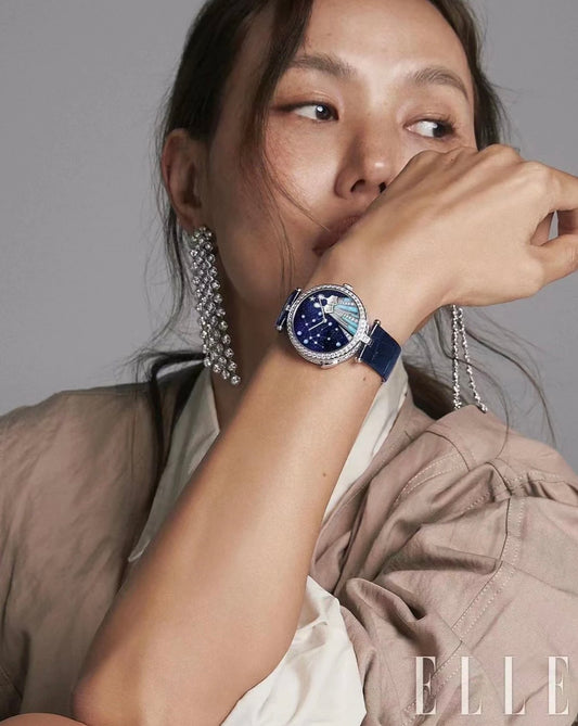 Van Cleef & Arpels VCARO8TP00 Lady Arpels Zodiaque Lumineux Geminorum Used 2022 Full Set